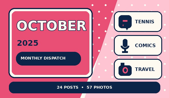 Graphic preview for October 2025 Monthly Dispatch