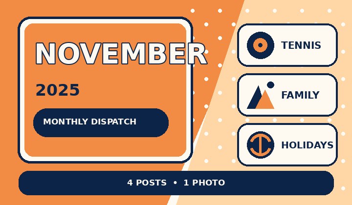 Graphic preview for November 2025 Monthly Dispatch