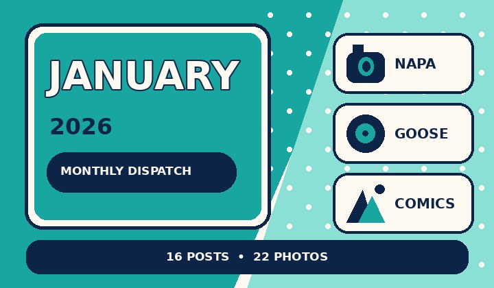 Graphic preview for January 2026 Monthly Dispatch