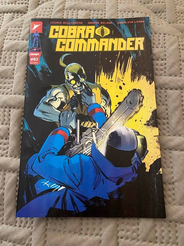Cover of the week. C’mon we’ve all taken a chain saw to the head at least once.