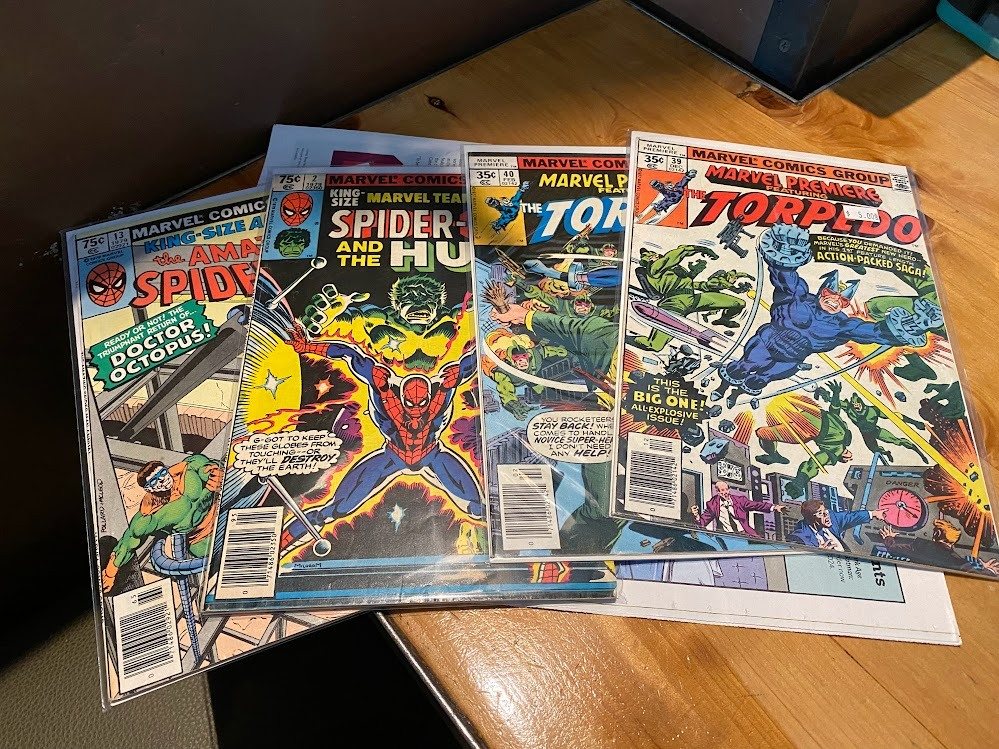 Preview from One More Spider-Man Cover