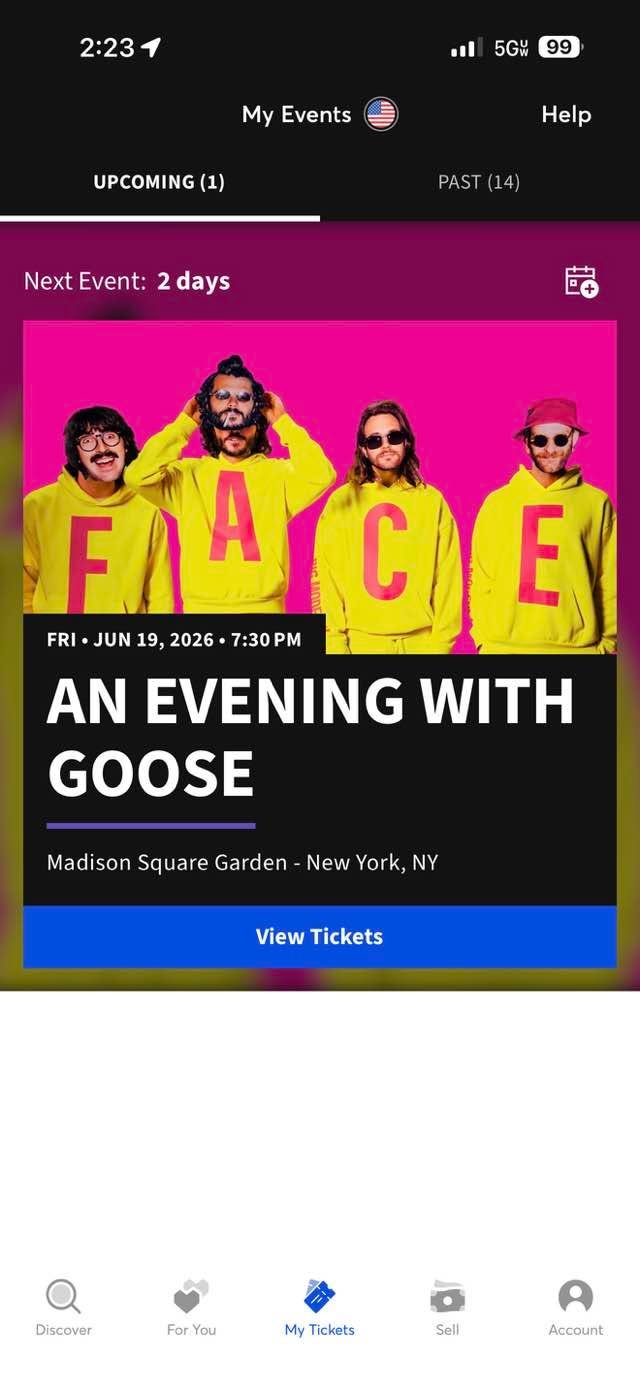 Preview from Goose at MSG: The Family Dispatch