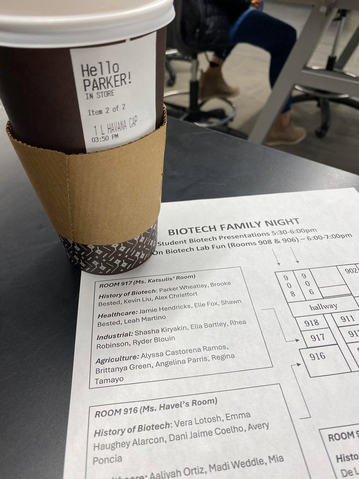 Doing the parent thing…