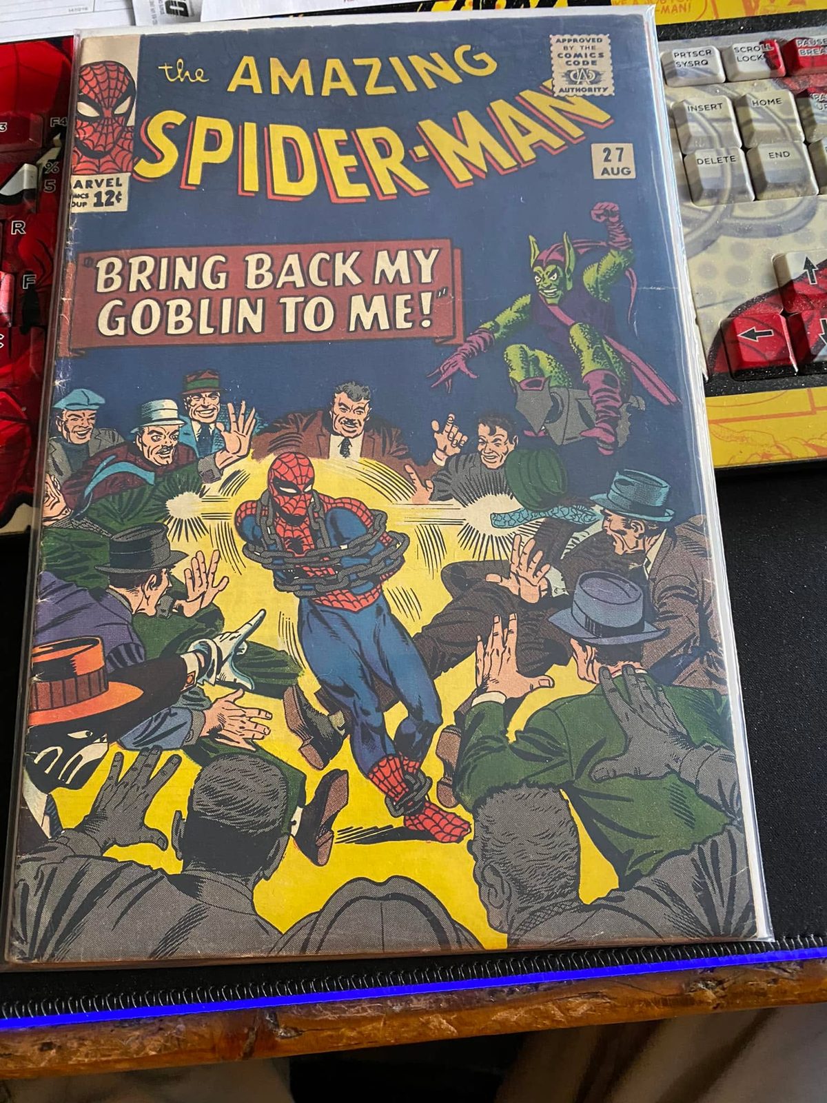 Another ASM sub 100 for the collection. Priced sub $100 to complete the double play. Harvey Doss Comics and Collectible
https://g.co/kgs/w69WXfR