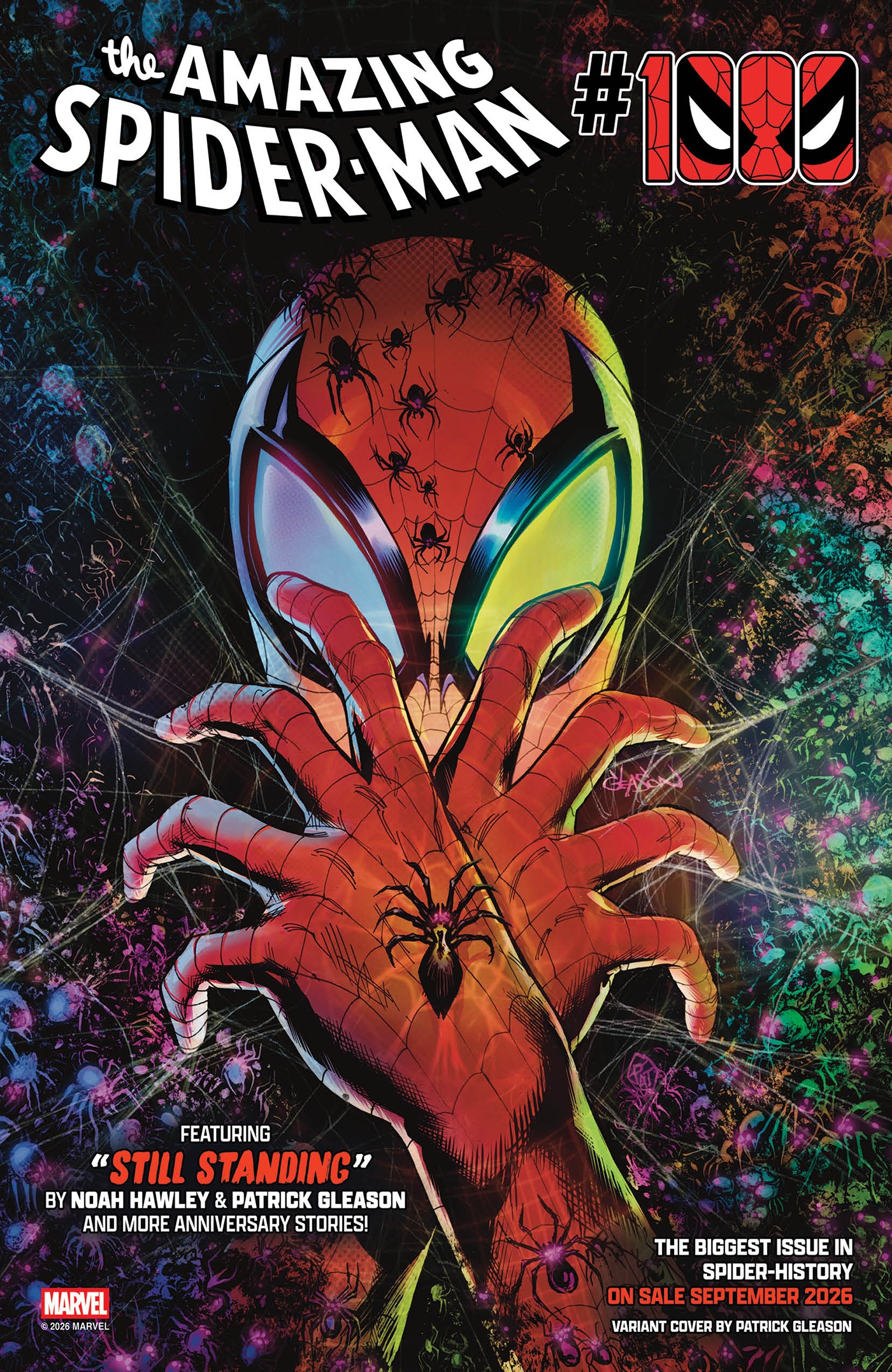 Patrick Gleason Web-Head variant chosen by Parker